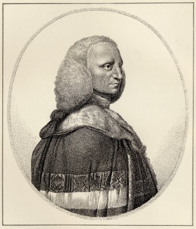 George Lyttelton, illustration from 